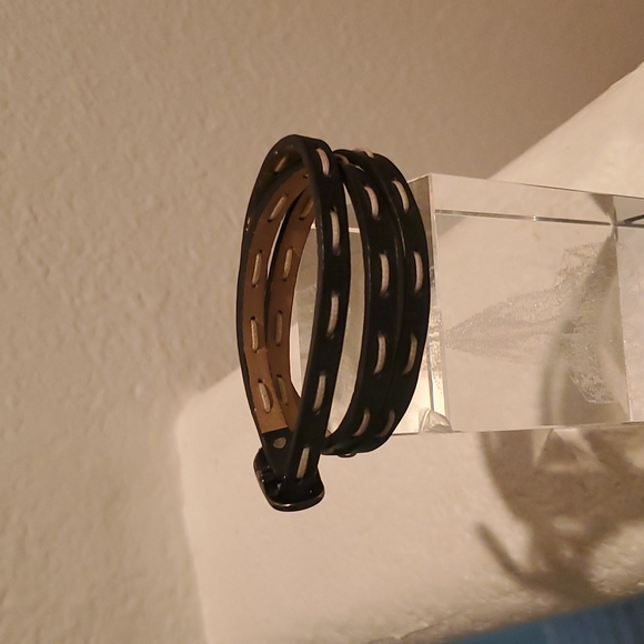 Leather Wrap Bracelet - Picture 3 of 8